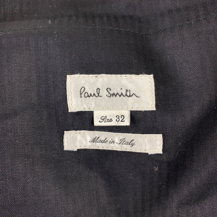 PAUL SMITH Size 40 Navy Wool Notch Lapel Suit