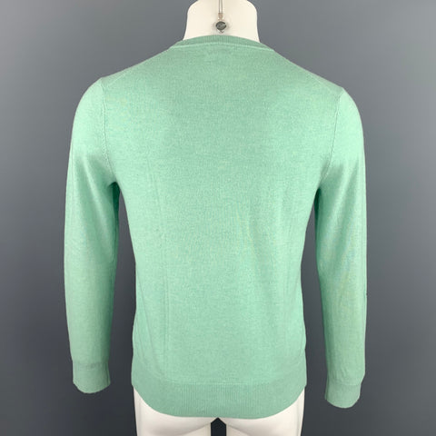 CLUB MONACO Size S Mint Green Cashmere V-Neck Pullover