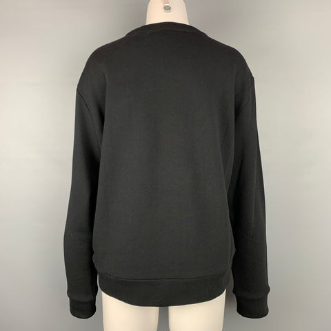 GIAMBATTISTA VALLI Talla XL Jersey de algodón blanco y negro