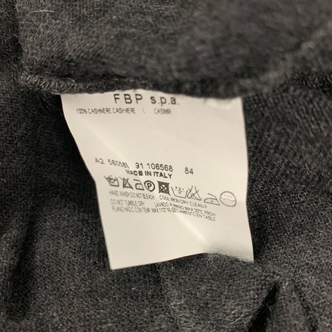 WILKES BASHFORD Size L Grey Cashmere Sweater