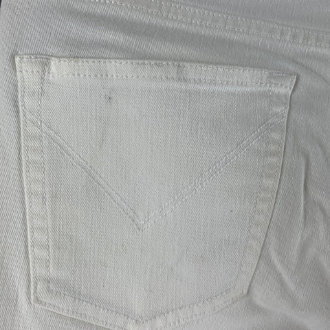 JOHN VARVATOS * U.S.A. Size 30 Off White Cotton Polyester Jeans