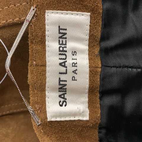 SAINT LAURENT Size 30 Brown & Tan Suede Casual Pants