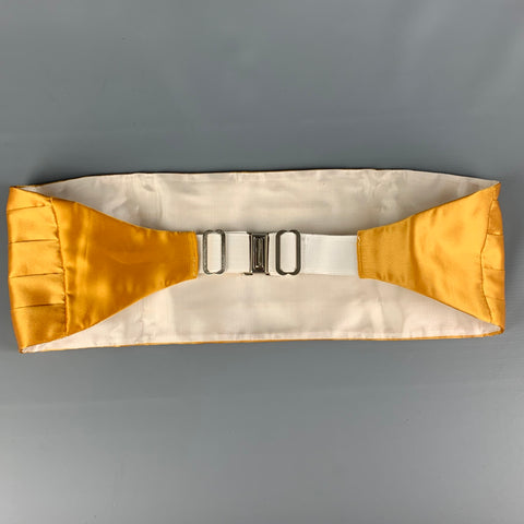 Vintage WEMBLEY Gold Satin Cummerbund