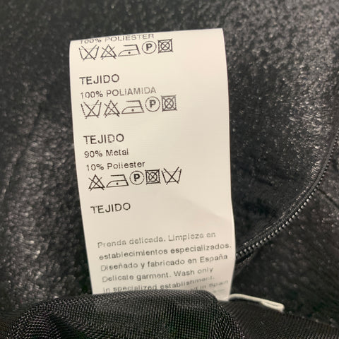ISABEL SANCHIS Talla 2 Traje de baño negro nude poliamida seda brillante