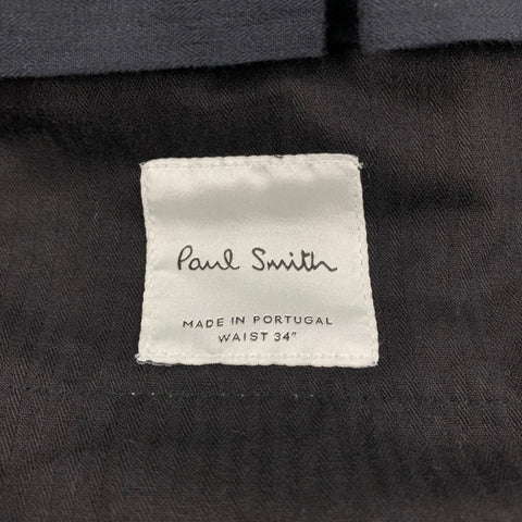 PAUL SMITH Kensington Fit Size 44 Forest Green Wool / Cashmere Single Breasted Suit