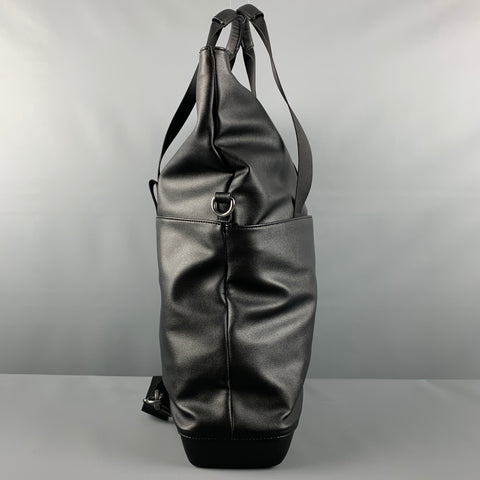 MOLESKINE Black Polyurethane Messenger Bags