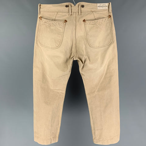 RRL by RALPH LAUREN Size 36 Sand Cotton Casual Pants