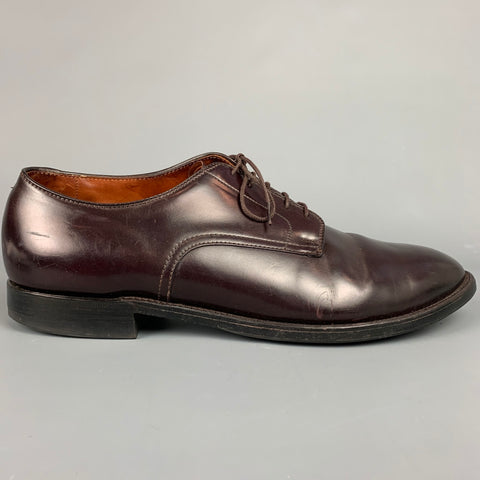 ALDEN 53501 Size 14 Color 8 Cordovan Leather Lace Up Shoes