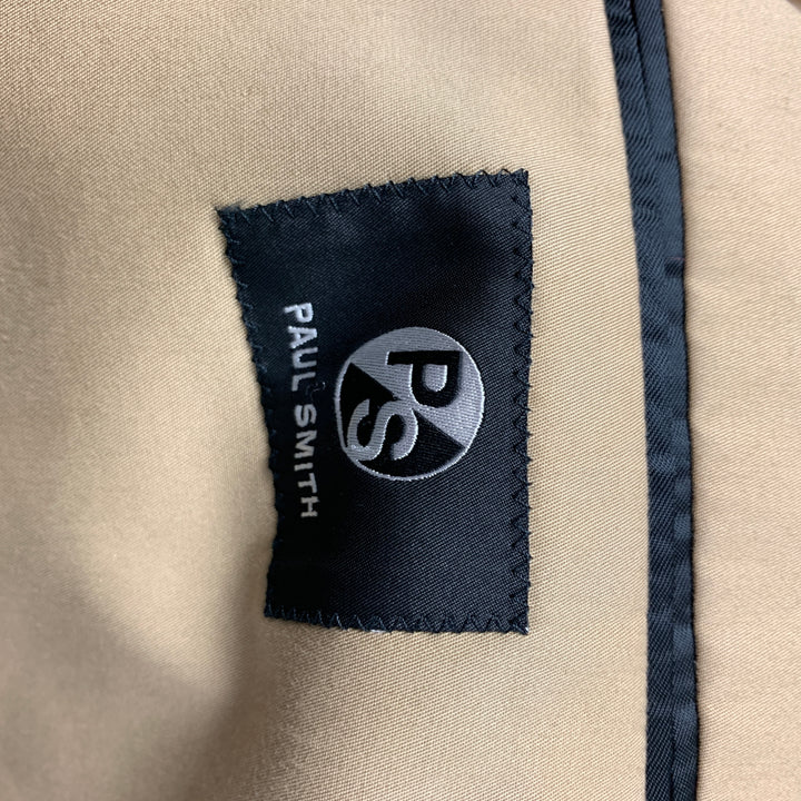 PS by PAUL SMITH Size 40 Khaki Cotton Sport Coat