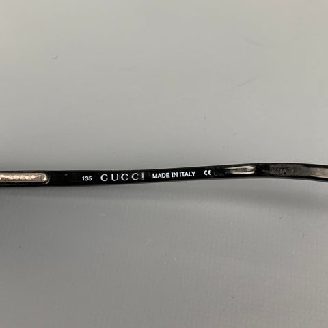 GUCCI Black Acetate Prescription Eyewear