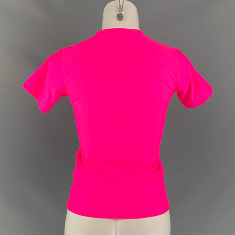 JUNYA WATANABE Size S Fuchsia Nylon / Polyurethane T-Shirt