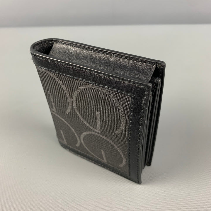 GUCCI Black Leather Mini Photo Frame