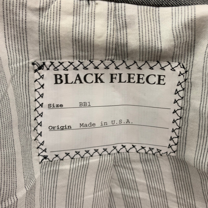 BLACK FLEECE Size 38 Grey Wool Notch Lapel Sport Coat