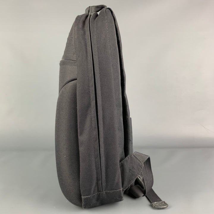 SAMSONITE Charcoal Nylon Rectangle Backpack