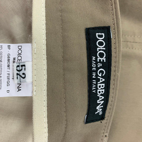 DOLCE & GABBANA Size 36 Khaki Cotton Chino Shorts