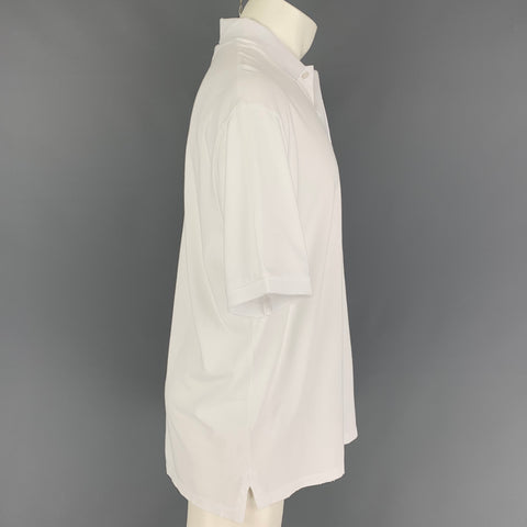 ISABEL MARANT Size S White Cotton Short Sleeve Polo