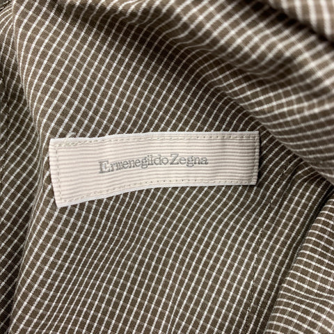 ERMENEGILDO ZEGNA Size 36 Beige Cotton Casual Pants