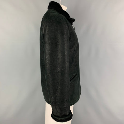 BOD & CHRISTENSEN Size L Black Zip Up Jacket