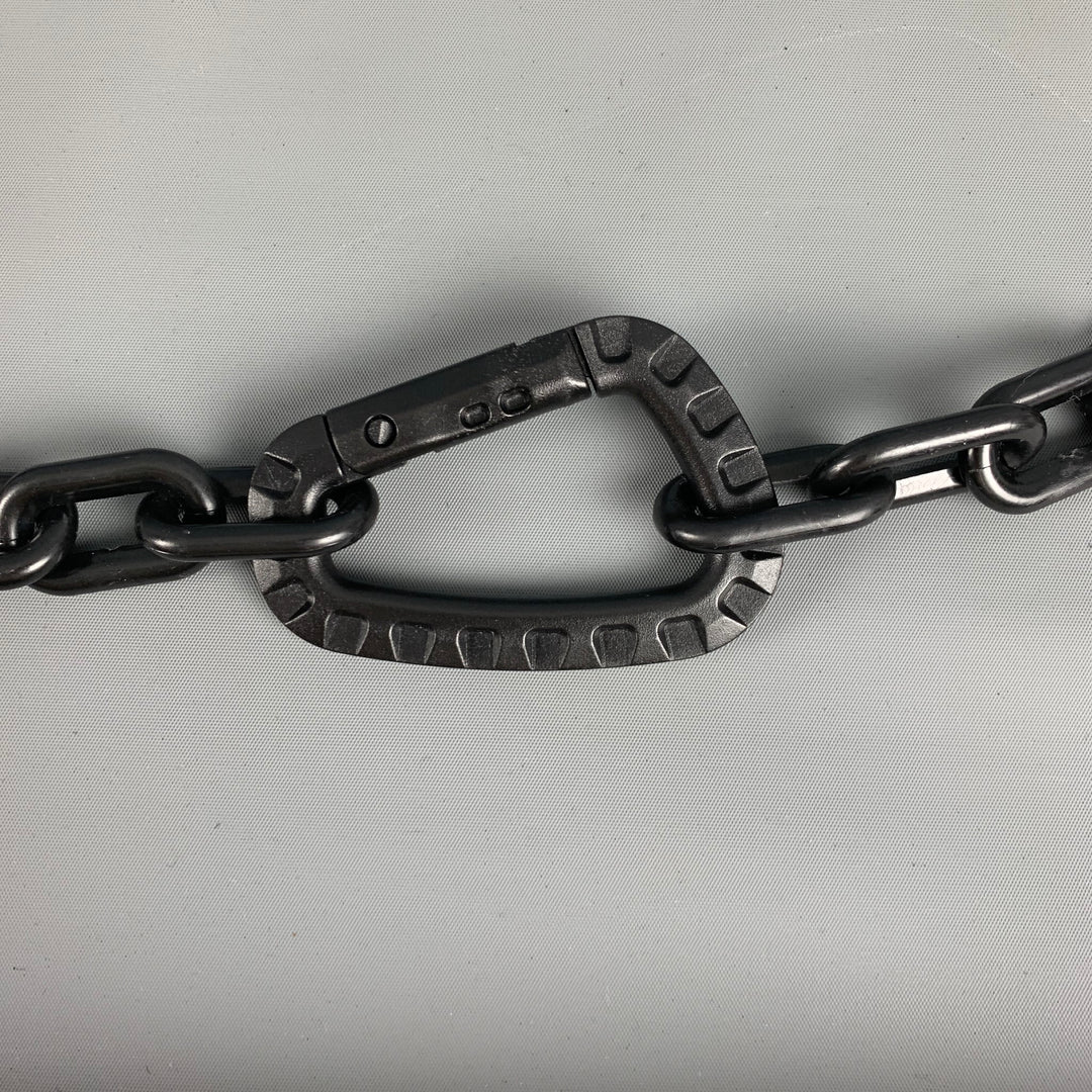Black Chain Link Acetate Punk Necklace