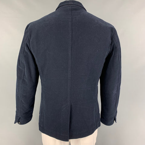 45rpm Size XL Navy Cotton Patch Pocket Jacket