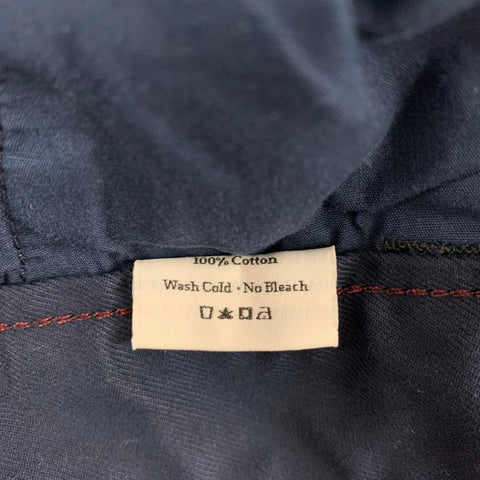 GROWN&SEWN Size 33 Navy Cotton Chino Casual Pants
