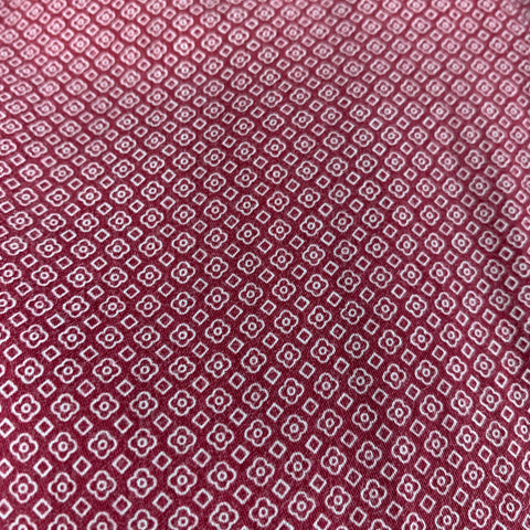 TED BAKER Size L Red Pink Dots Cotton Long Sleeve Shirt