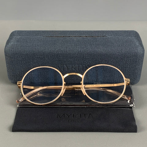 MYKITA Gold Stainless Steel Frames