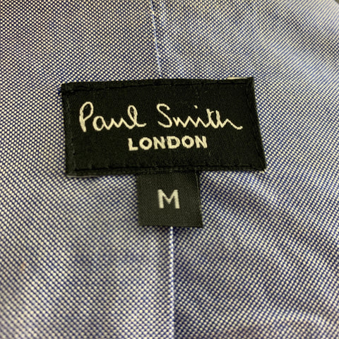 PAUL SMITH Size M Black Cotton / Nylon Trench Jacket