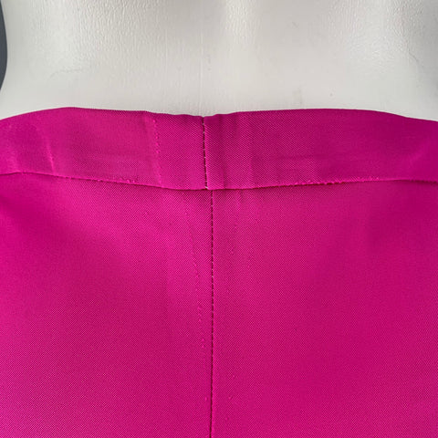 JIL SANDER Size 32 Pink Solid Tapered Dress Pants