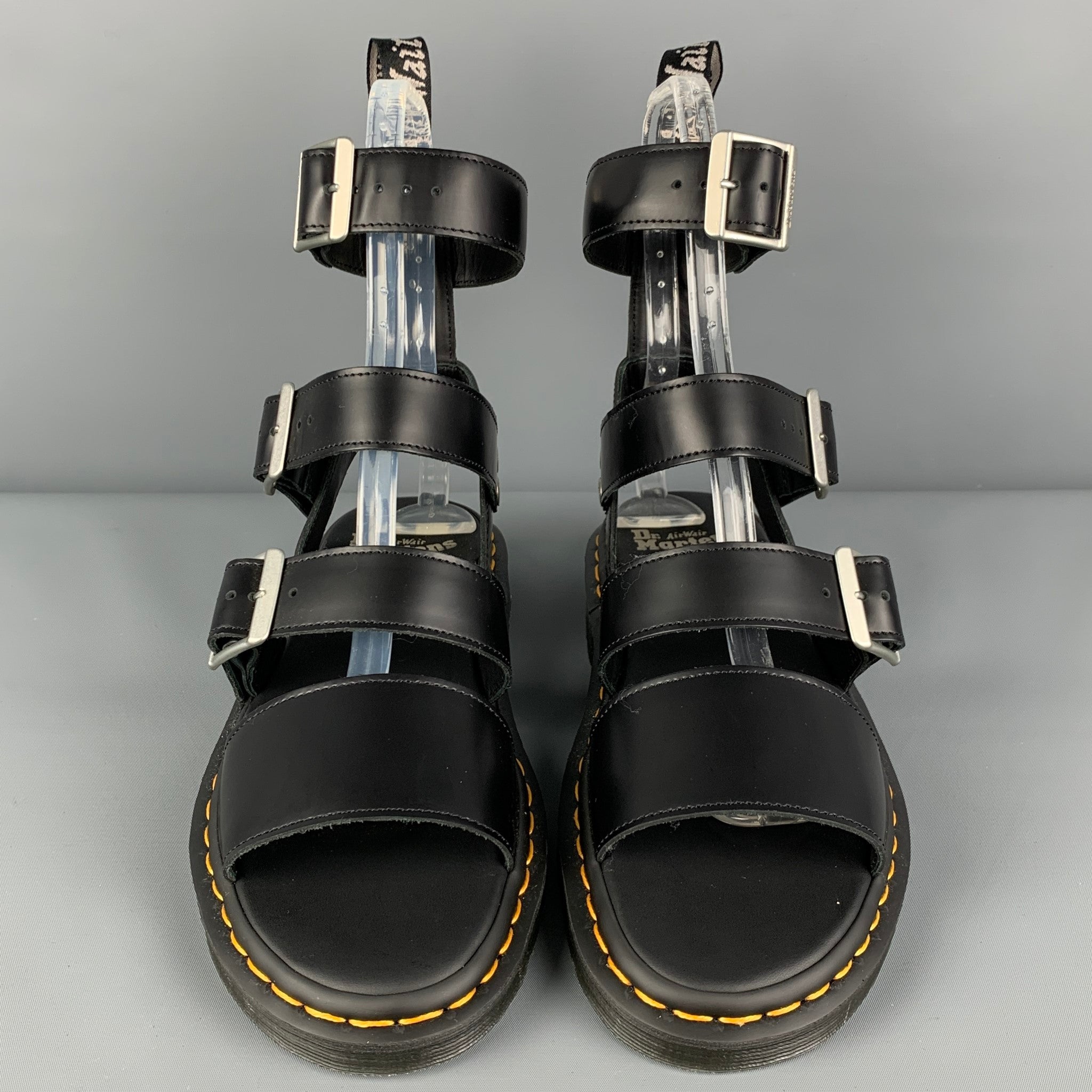 DR. MARTENS x RICK OWENS Gryphon Size 9 Black Leather
