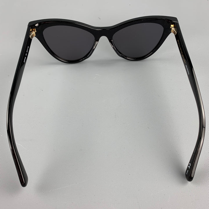 STELLA McCARTNEY SC0212S Black Acetate Star Cat Eye Sunglasses