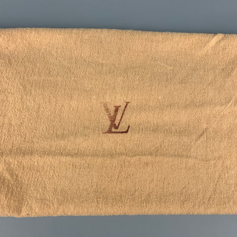 LOUIS VUITTON M32612  Black Canvas Leather Taige Vladmir Briefcase