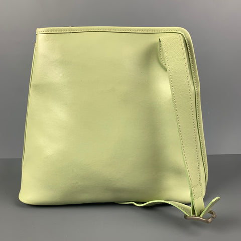 LONGCHAMP Sac à bandoulière en simili cuir menthe
