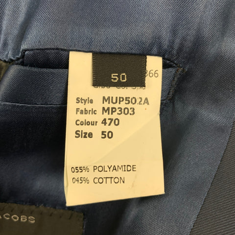 MARC JACOBS Size 40 Navy Polyamide / Cotton Coat