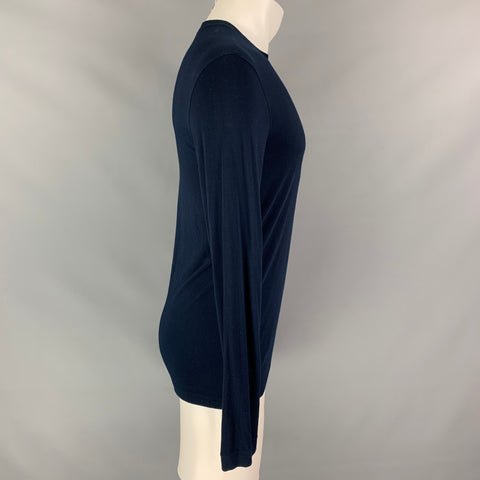 GIORGIO ARMANI Size M Navy Crew-Neck Pullover