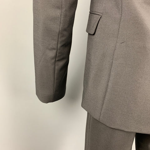 MCQ by ALEXANDER MCQUEEN Size 40 Black Wool / Mohair Shawl Collar Sport Coat