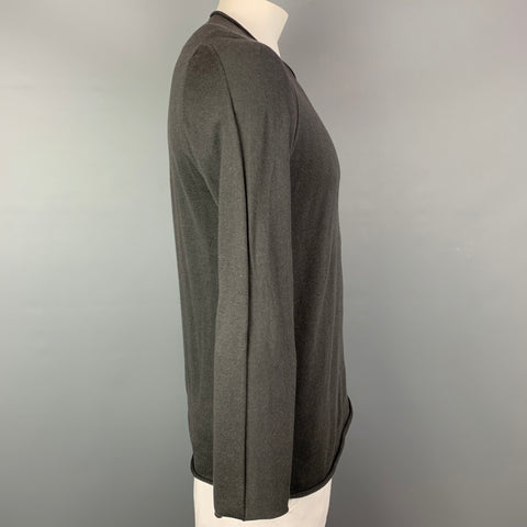 FORME 3'3204322896 Jersey de manga larga en mezcla de viscosa color carbón talla L