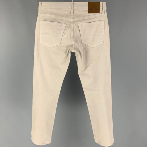 TOM FORD Size 28 Taupe Cotton Jean Cut Casual Pants