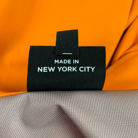 SEARCH AND STATE Size XL Orange Nylon S1-J Riding Jacket