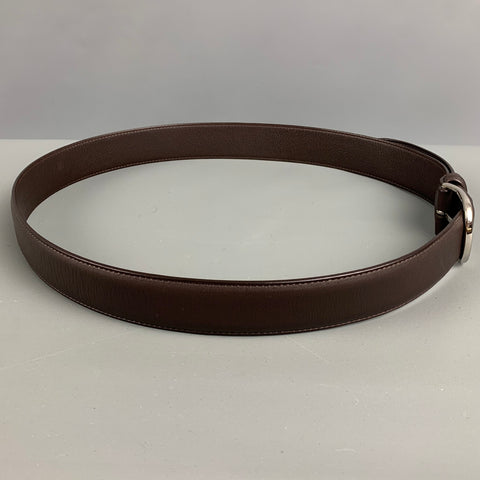 ANDERSON'S Size 38 Brown Leather Belt