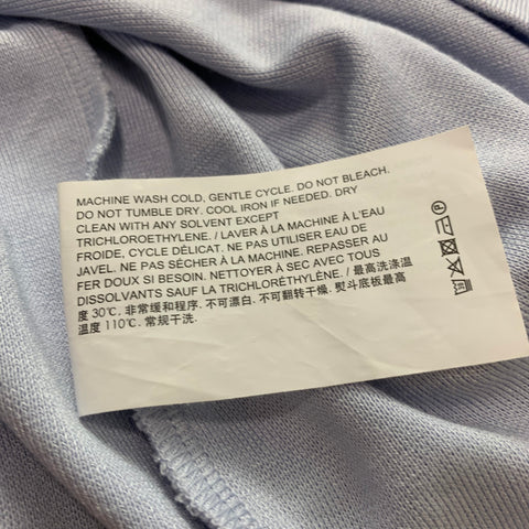 THEORY Size M Blue Modal Blend Jersey T-shirt