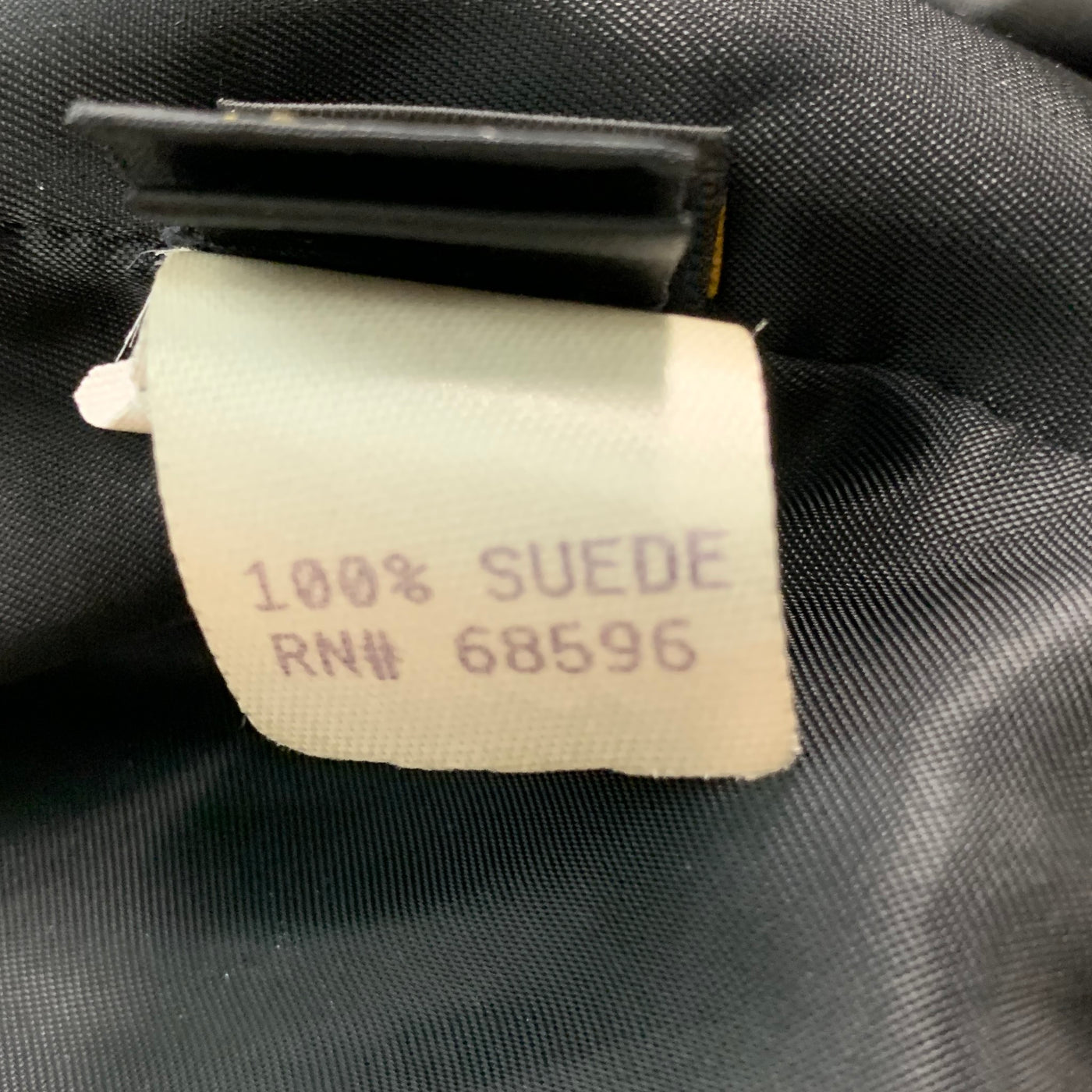 DONNA KARAN Size S Black Zip Up Vest