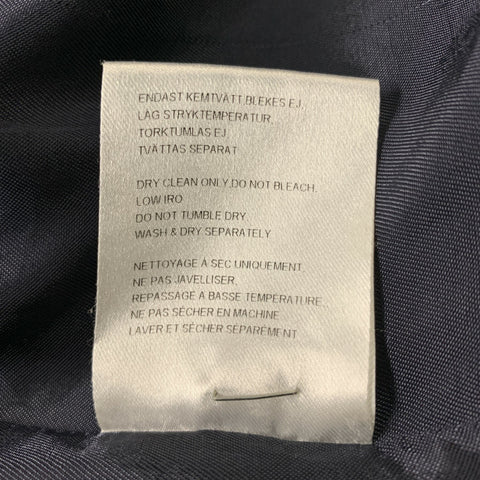 ACNE Size 6 Black Cotton Solid Oversized Jacket