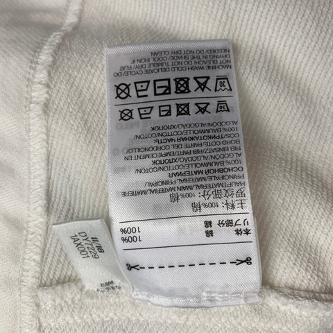 Y-3 by YOHJI YAMAMOTO Size S White Cotton Cropped Casual Top