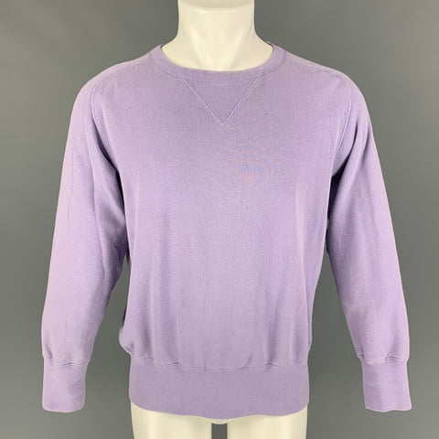 Bay Meadows by LEVI STRAUSS Size M Lilac Crew-Neck Sweatshirt