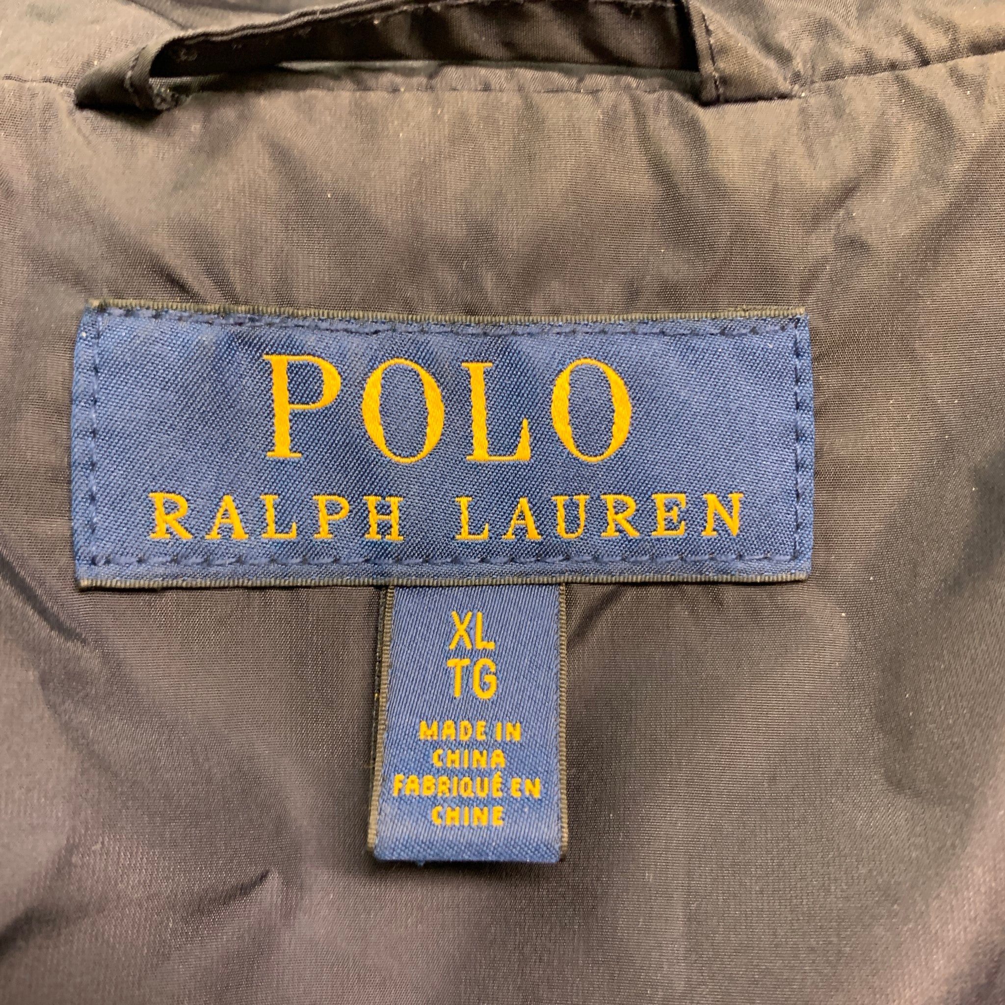 POLO by RALPH LAUREN Size XL Navy Red White Nylon Jacket – Sui