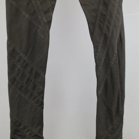 GARETH PUGH Size 28 Black Star Patchwork Denim Skinny Jeans GARETH PUGH