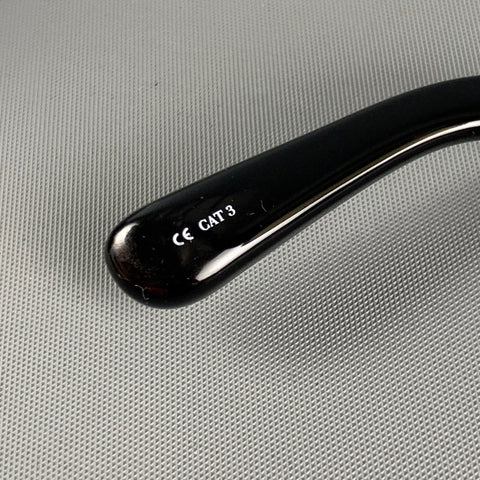 DRIES VAN NOTEN Size Black Acetate Cat 3 Sunglasses