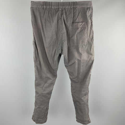 HENRIK VIBSKOV Size 30 Charcoal Cotton Button Fly Casual Pants