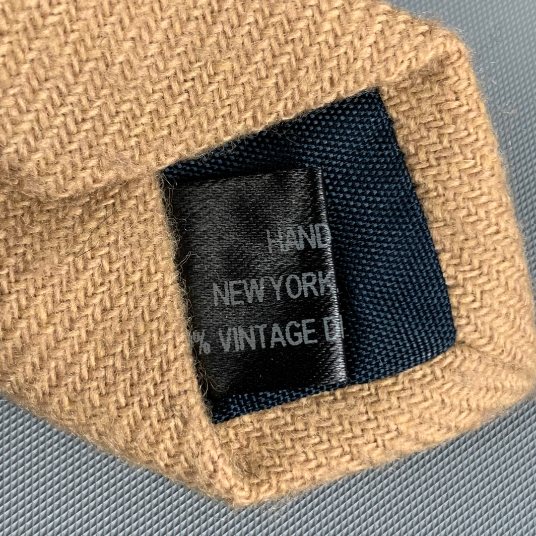 FREEMANS SPORTING CLUB Tan Wool Tie